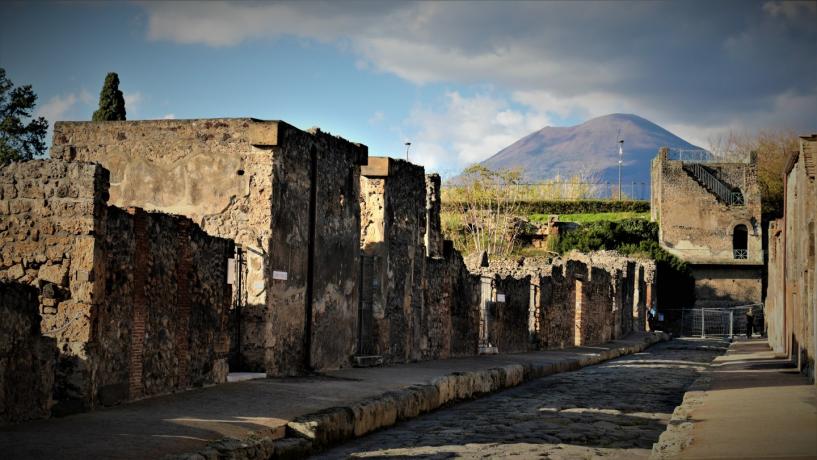 From Sorrento:Pompeii and Vesuvius private tour